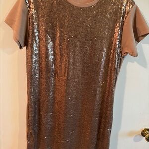 Sequin Rose Gold Women's Dress